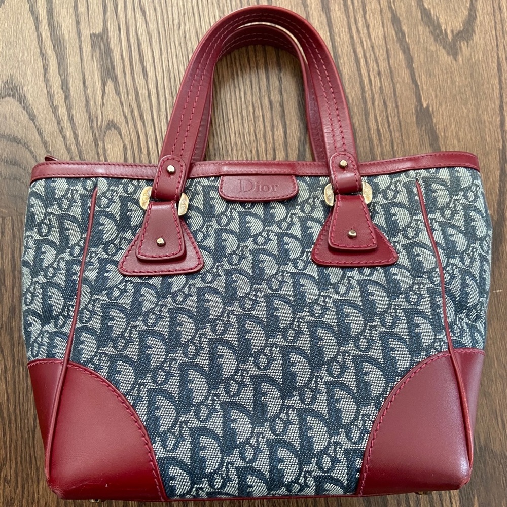 Christian Dior Vintage Trotter Diorissimo Tote